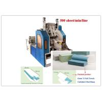 Buy cheap CE Two Fold 380V 50HZ 3200 sheets / Min Paper Towel Making Machine product