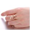 Buy cheap 18K Rose Gold Diamonds Drop Pendant Earrings Ring Jewelry Set (GDSET004) from wholesalers