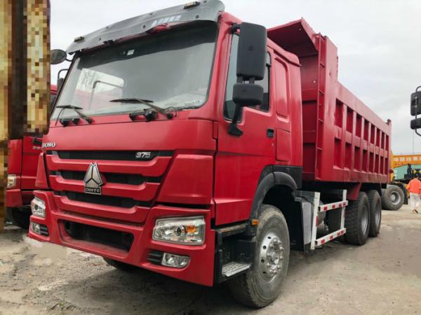 30 Ton 6*4 Sinotruk Howo Used Dump Truck , Second Hand Tipper Truck For