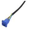Buy cheap Ip44 Industrial Power Female Connector Indoor Use Blue Input from wholesalers