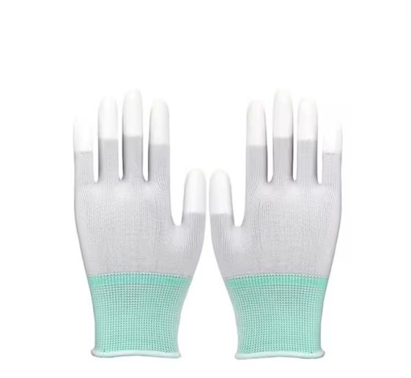 Buy cheap 13G Gauge Nylon Knitted Glove PU Smooth Coating On Palm Worker Safety Gloves from wholesalers