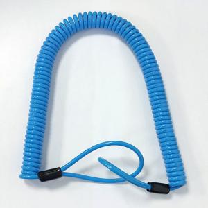China High Tensile Hand Tool Lanyards Wire Coil Springs Lanyard With Clip on sale