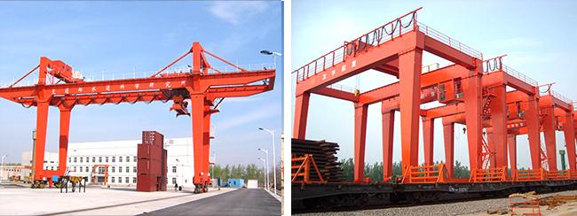 Double Girder Gantry Crane 35ton Electric Runway Traveling Overhead Gantry Crane