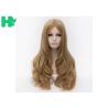 Buy cheap Brown No Bangs Synthetic Water Wave Long Hair Wigs For African Women from wholesalers
