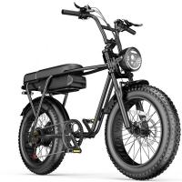 Buy cheap Max Speed 30-50Km/h Disc Brake Electric Fat Tire Bike 48V 400W Motor Ebike product