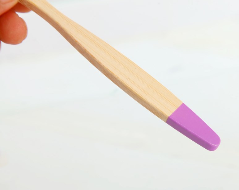 Mini Eco Bamboo Toothbrush 14.5cm Sustainable Bamboo Toothbrush
