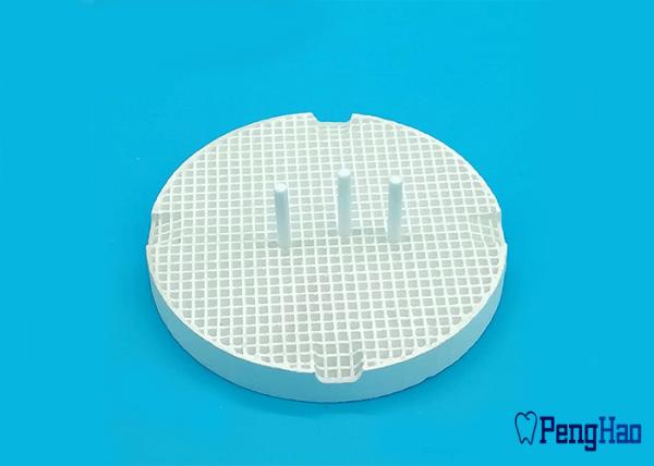 Buy cheap Ceramic / Porcelain Honeycomb Firing Tray Round Shape For Dental Laboratory from wholesalers