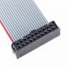 Buy cheap OEM Chain Flat Grey IDC 20 Pin Idc Cable , Flat Ribbon Cable 2.54mm Pitch With Socket from wholesalers