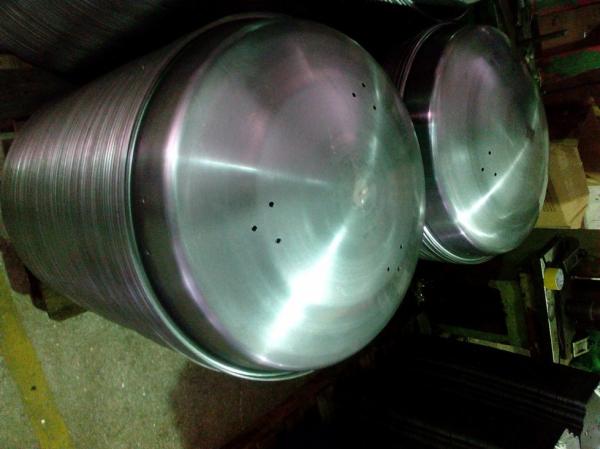 Buy cheap Anti Rust SUS304 Spinning Barrel Deep Drawn Stainless Steel Parts from wholesalers