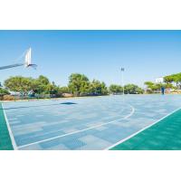 Buy cheap PUR Indoor Sports Flooring Anti Skidding Interlocking Flooring Tiles product