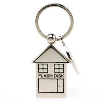 Buy cheap Kongst metal house usb flash drive,OEM house shape usb,metal usb with keychain product