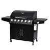 Buy cheap 149*55*109 cm Gas Grill And Oven Bbq Stainless Hybrid Grill For Outdoor Barbecue from wholesalers
