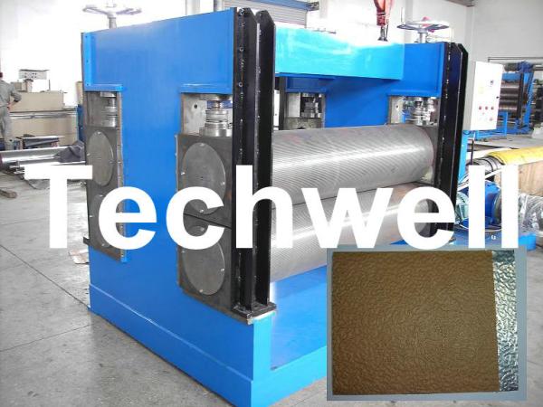 Color Steel Embossing Machine For Garage Door, Refrigerator, Decorative