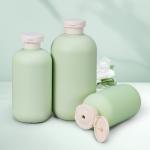 200ml 260ml 300ml 400ml 500ml Avocado Green Plastic Lotion Bottle With Flip Top