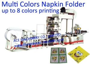 Wholesale 700 Pcs/Min 8 Colors 4 Colors Small Napkin Printing Machine from china suppliers