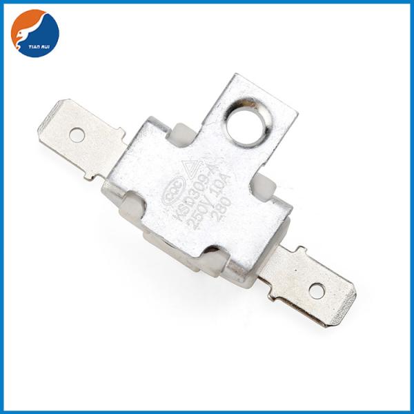 Buy cheap Bimetallic 250C 280C Thermostat KSD309-A KSD309 Auto Reset Ceramic Body High Temperature from wholesalers