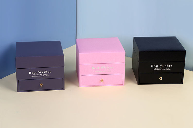 Everlasting Flower Storage Box Jewelry Gifts Box With Storage Bag New Year Gift