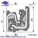 Wheel Hub Oil Seal TAN TAN-4 TAN-6 TAN-8 TAN-9 TANY Hydraulic High Pressure