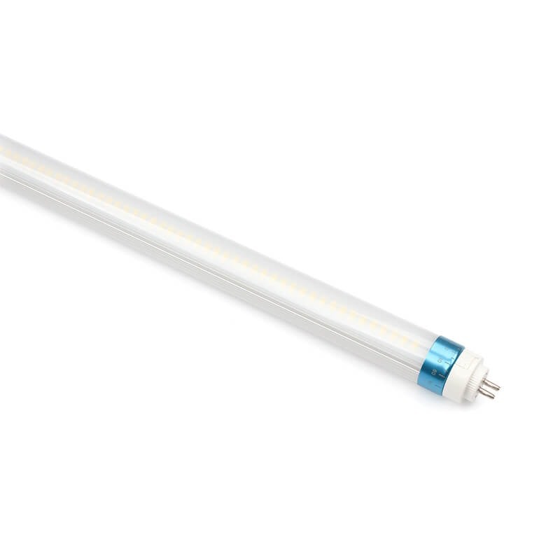 Plastic T5 4ft LED Tube 24 Watt Direct Wire Double Ended Power 3600 Lumens Frosted Lens