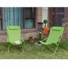 Buy cheap Grey Folding Beach Lounge Chair Aluminum Frame Foldable Beach Lounge Chaise For Lawn Deck from wholesalers