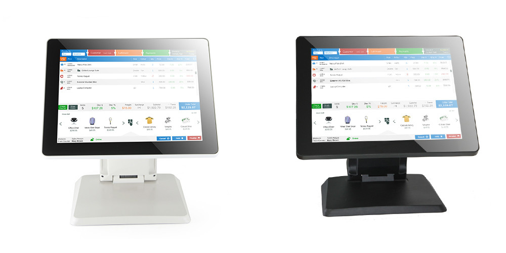 CE Dual Screen Capacitive Touch Cash Register POS System