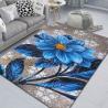Buy cheap Geometric Printed Living Room Floor Carpets Rectangle Crystal Velvet Rug from wholesalers