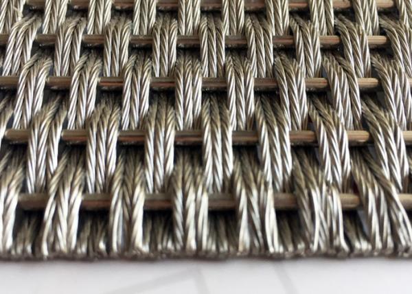 Buy cheap Decorative Metal 5m X 2.5m Stainless Steel Architectural Mesh For Wall Coverings from wholesalers