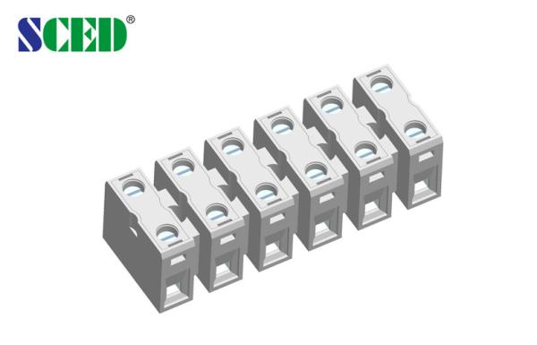 Buy cheap Feed Through Panel Terminal Blocks , Pitch 10.00mm 600V 20A 2 - 16P from wholesalers