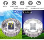 solar cat garden ornaments Eyes Road Studs 1200mah Deck Rail Lights For Outdoor