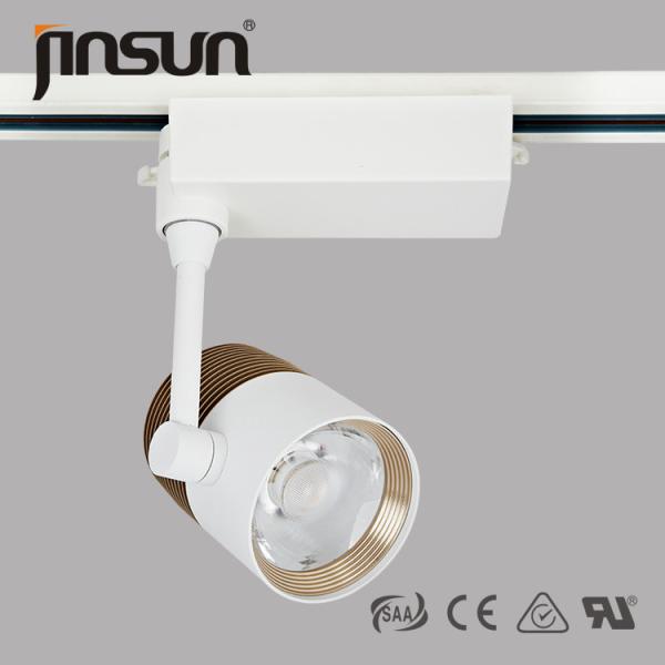 Buy cheap 3phase4wires lens COB LED track light 45w high power 355 degree rotatable from wholesalers