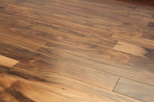 Buy cheap smooth Small Leaf Acacia/Asian Walnut Engineered Hardwood Flooring from wholesalers