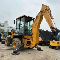 Buy cheap Landscaping Used Backhoe Loader Lingong SDLG LGB680 8 Ton product