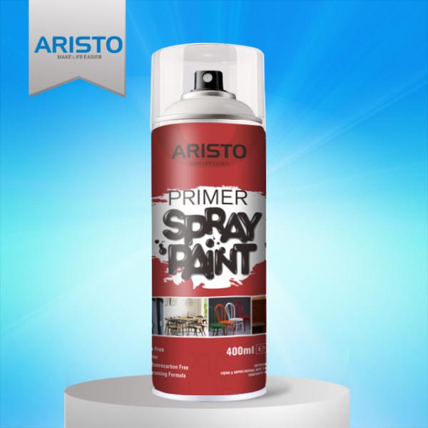 Buy cheap 400ml Clear Acrylic Spray , Aristo Primer Spray Paint Base Coat Multi Colors from wholesalers