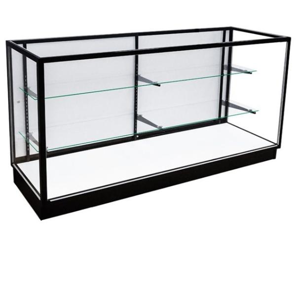 Buy cheap Commercial Retail Store Glass Display Case Cabinet Chain Floor Wood from wholesalers