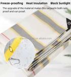 Stripe Style Pe Tarpaulin 100% Virgin Plastic Waterproof Tarps for Outdoor