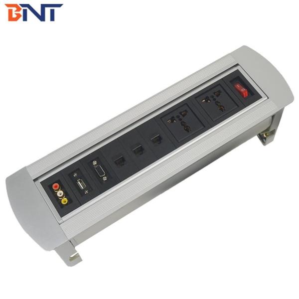 Buy cheap Conference Hidden Rotating Multi Power Socket Flip Up 10 - 13 Amp from wholesalers