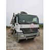 Buy cheap Used Heavy Equipment 2010 Zml 52m Concrete Pump on MB Truck Vibrating Amplitude 2.6mm from wholesalers