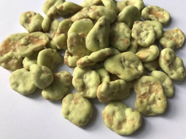 Buy cheap Agricultural Fava Bean Snacks Spicy , Dry Roasted Fava Beans Wasabi Flavor from wholesalers