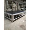 Buy cheap Aluminum Outdoor Movable Stage Platform , Portable DJ Stage Outdoor Adjustable Height Stage from wholesalers