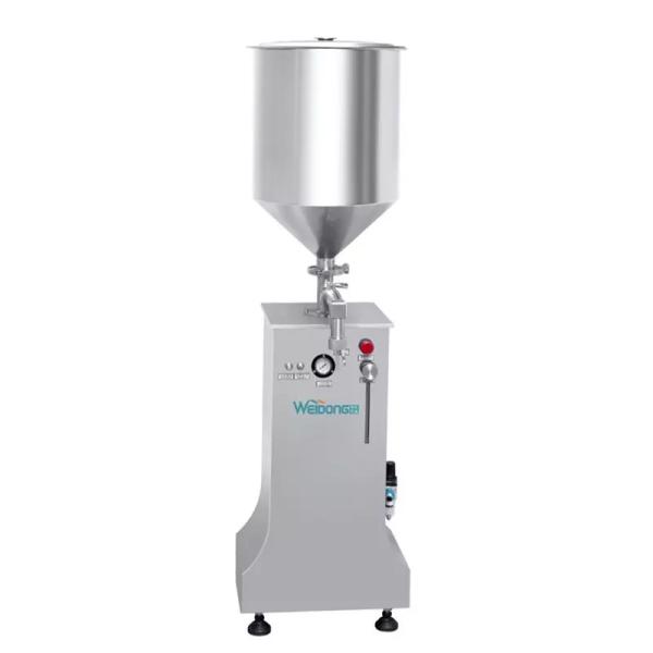 Buy cheap Vertical Pneumatic Filling Machine , Practical Piston Filling Machine For Cosmetics from wholesalers