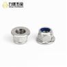 Buy cheap Flange Stainless Steel Nyloc Nuts M4 M5 M6 M8 M10 DIN6926 from wholesalers