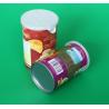 Buy cheap Environmental Dry Fruits / Chips Paper Composite Cans , Aluminium Foil Cover from wholesalers