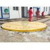 Buy cheap Dia 4m railway electric turntable matching flat rail trolley in painting room from wholesalers