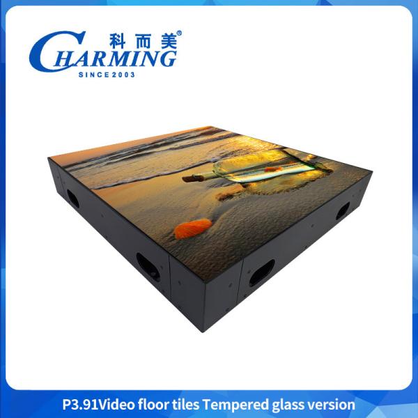 P3.91 LED Video Floor Interactive Video Floor High performance load bearing Anti