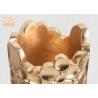 Buy cheap Decorative Circle Pattern Contemporary Plant Pots Fiberglass Gold Leaf Finish 3 Size from wholesalers