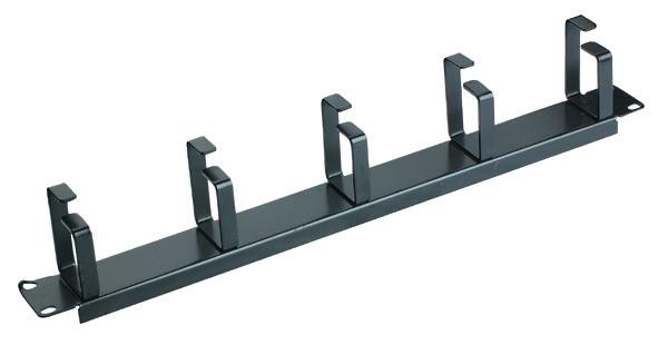 Buy cheap 1U Rack Network Cable Management Bar Horizontal Cable Organizer Easy Uninstall YH4032 from wholesalers