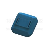 Buy cheap Molded Square Shape Blue Silicone Rubber Suction Cups For Vacumme Absorption PCB product
