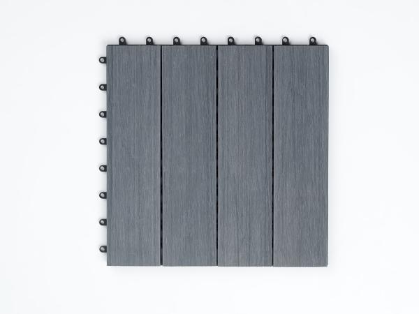 WPC Wood Plastic Composite Decking Flooring Tiles Traditional Design DIY Outdoor