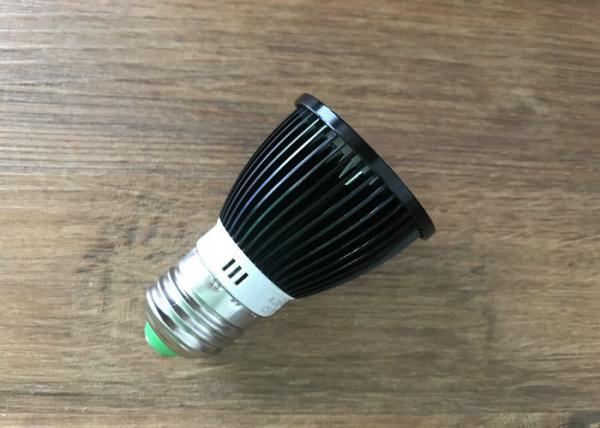 Buy cheap Black IP20 AC 110V 5W LED Spot E27 45 Degree Beam Angle / LED Spotlight Bulbs from wholesalers