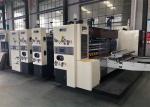 3 Colors Automatic Corrugated Cardboard Printing Machine With Slotting Die
